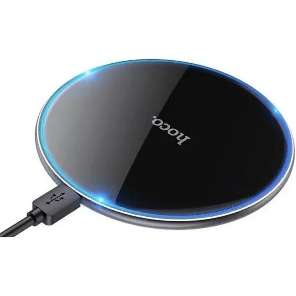 Бездротовий зарядний пристрій Hoco CW6 Pro Easy 15W Black 4