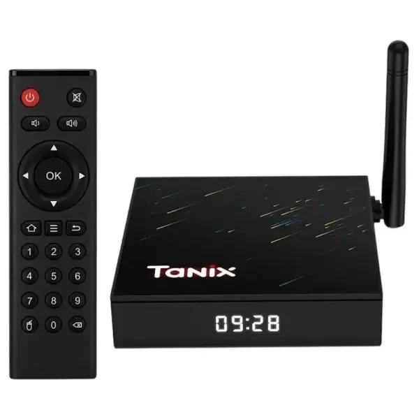 ТВ-приставка Tanix TX68 4/64GB Black