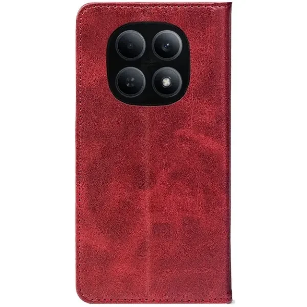 Чохол-книжка Crazy Horse Clasic для Xiaomi Redmi Note 15 5G/Poco M8 5G Red Wine (Strong) 2