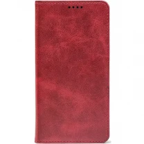 Чохол-книжка Crazy Horse Clasic для Xiaomi Redmi Note 15 5G/Poco M8 5G Red Wine (Strong)