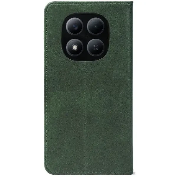 Чохол-книжка Crazy Horse Clasic для Xiaomi Redmi Note 15 Pro 5G Dark Green (Strong) 2