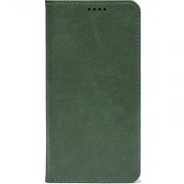 Чохол-книжка Crazy Horse Clasic для Xiaomi Redmi Note 15 Pro 5G Dark Green (Strong)