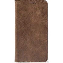 Чохол-книжка Crazy Horse Clasic для Xiaomi Redmi Note 15 Pro+ 5G/Poco M8 Pro 5G Brown (Strong)