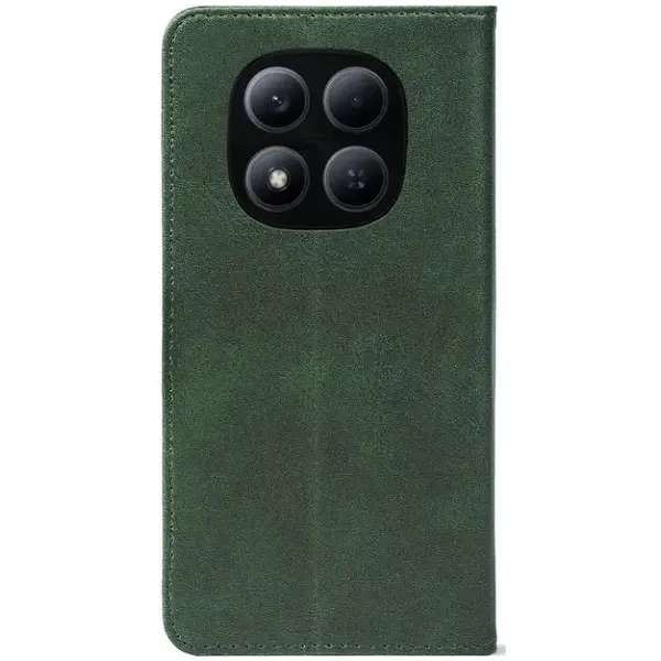 Чохол-книжка Crazy Horse Clasic для Xiaomi Redmi Note 15 Pro+ 5G/Poco M8 Pro 5G Dark Green (Strong) 2