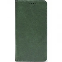 Чохол-книжка Crazy Horse Clasic для Xiaomi Redmi Note 15 Pro+ 5G/Poco M8 Pro 5G Dark Green (Strong)