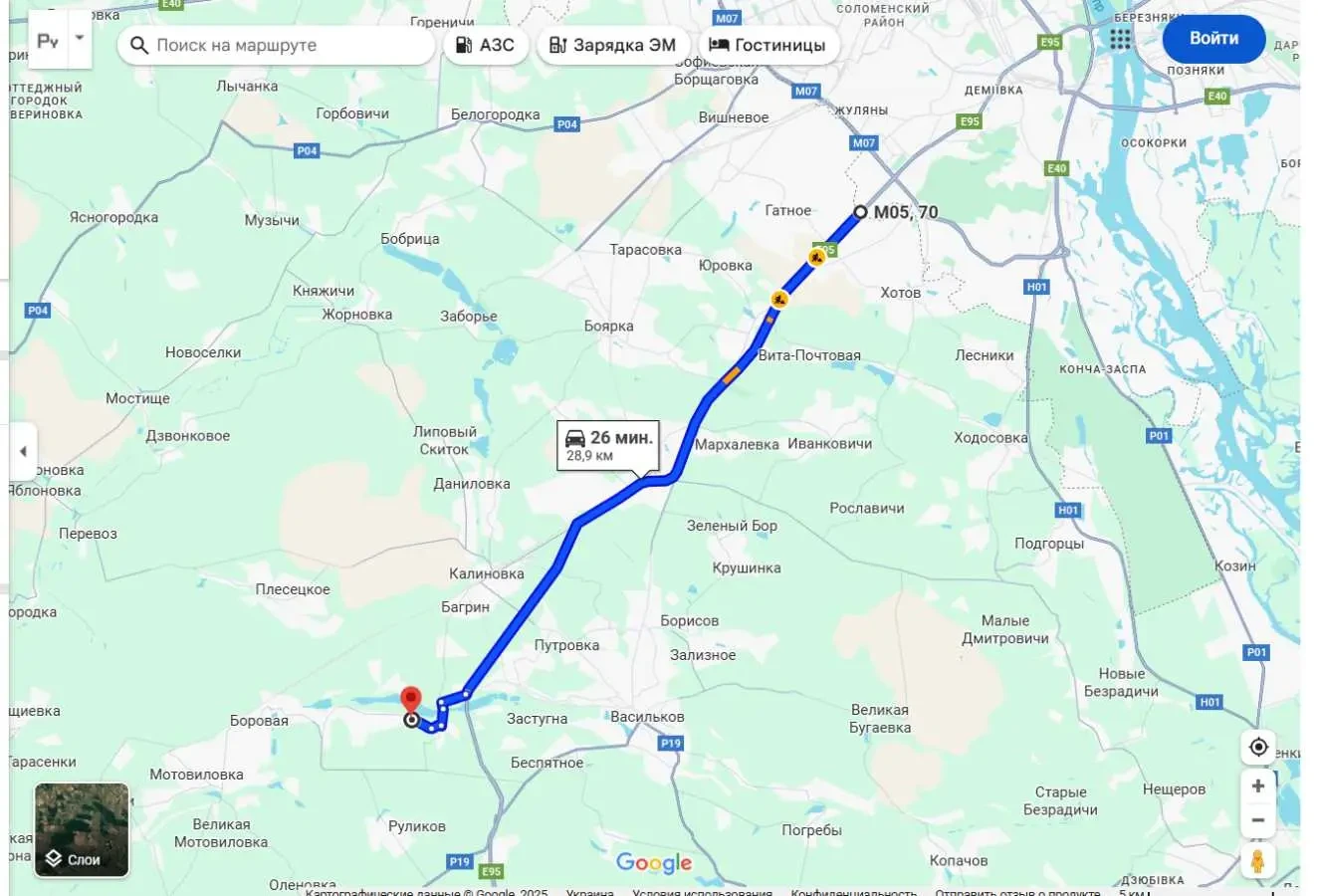 ділянка під житлову забудову Фастівський, Велика Солтанівка, Центальна 3