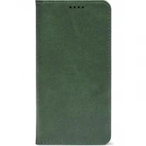 Чохол-книжка Crazy Horse Clasic для Xiaomi Redmi Note 15 Pro 4G Dark Green (Strong)