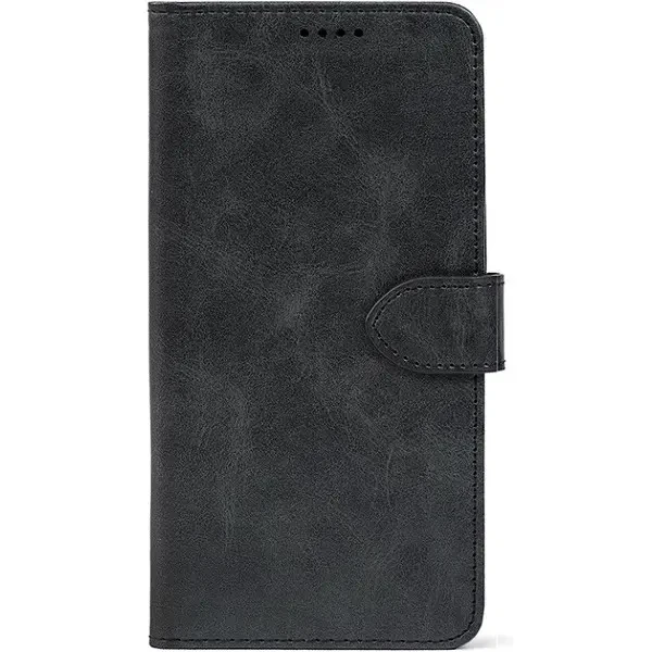 Чохол-книжка Crazy Horse Clasic для Xiaomi Redmi Note 15 Pro 4G Grafit (Front)