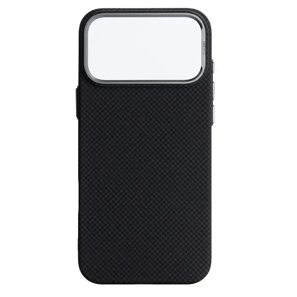 Чохол ArmorStandart LikeCarbon2 MagCase для Apple iPhone 17 Pro Max Kevlar Black (ARM88377)
