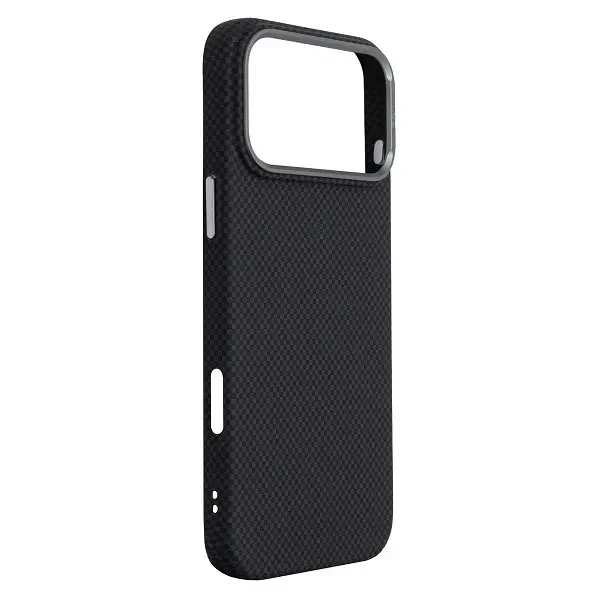 Чохол ArmorStandart LikeCarbon2 MagCase для Apple iPhone 17 Pro Max Kevlar Black (ARM88377) 3