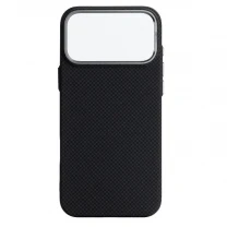 Чохол ArmorStandart LikeCarbon2 MagCase для Apple iPhone 17 Pro Max Kevlar Black (ARM88377)