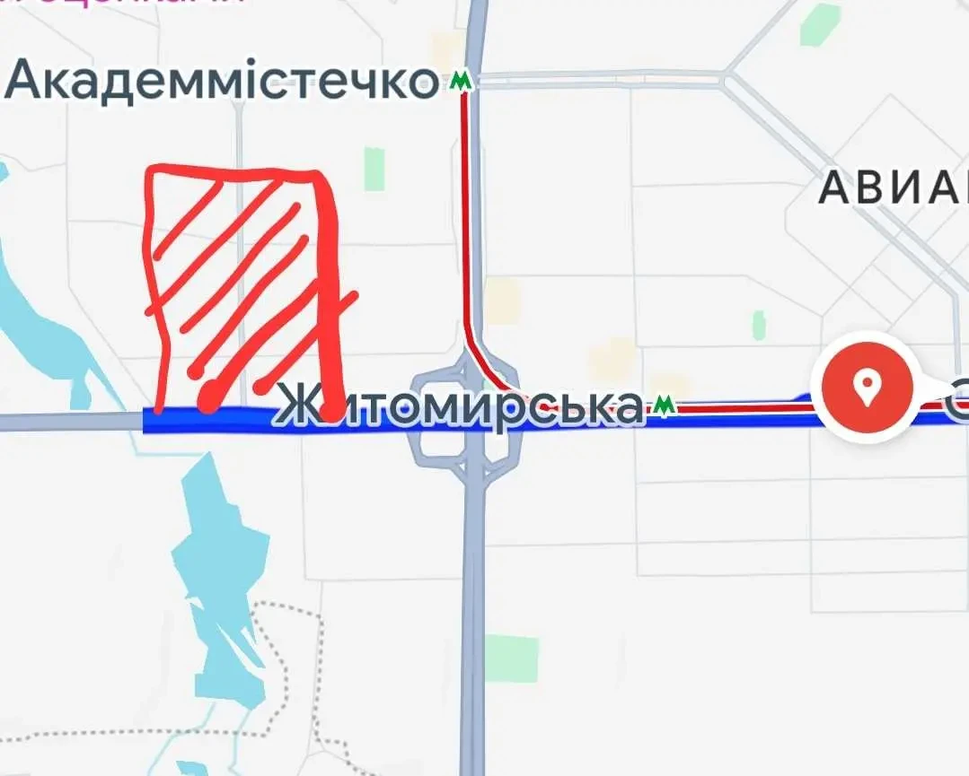 ділянка комерційного призначення Київ, Печерський, Хрещатик 2