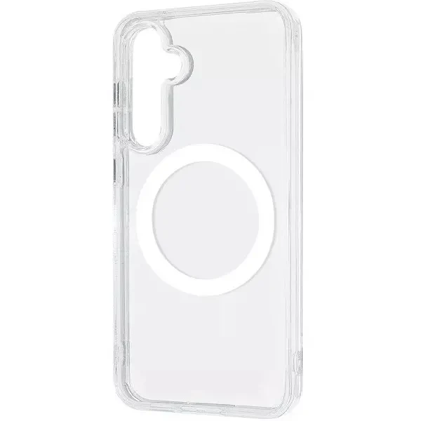 Чохол WAVE Clear Case (PC+TPU) with Magnetic Ring для Samsung S26 S942 Прозорий