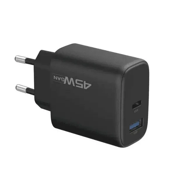 МЗП Proove Silicone Power 2 45W (Type-C + USB) Black (WCSP24110001) 4