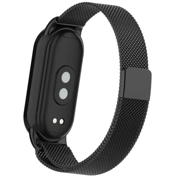 Ремінець ArmorStandart Milanese Magnetic для Xiaomi Smart Band 10/9/8 Black (ARM86890) 2