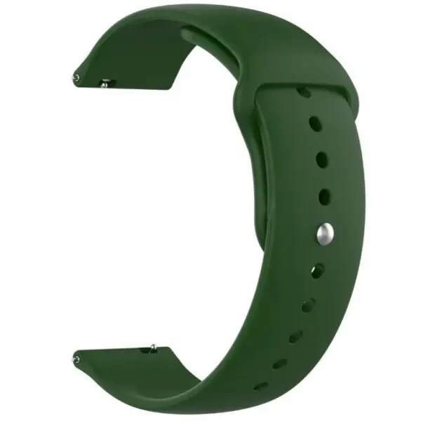 Ремінець ArmorStandart Silicone Watch Strap 22mm Khaki (ARM80663) 2