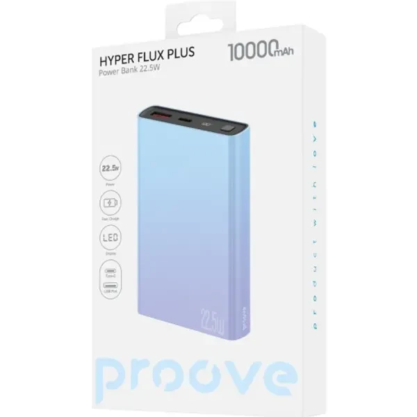 Power Bank Proove Hyper Flux Plus 22.5W 10000mAh Gradient (PBF122120009) 2
