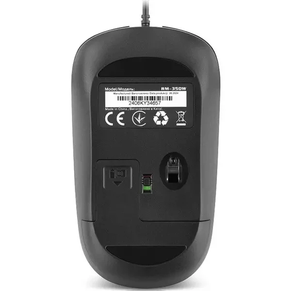 Мишка REAL-EL RM-222 USB Black (EL123200040) 8