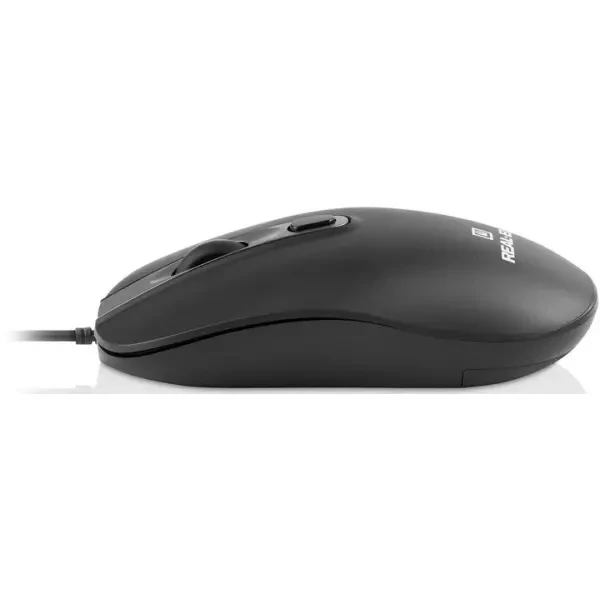 Мишка REAL-EL RM-222 USB Black (EL123200040) 6