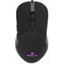 Мишка REAL-EL RM-295 USB Black (EL123200031)