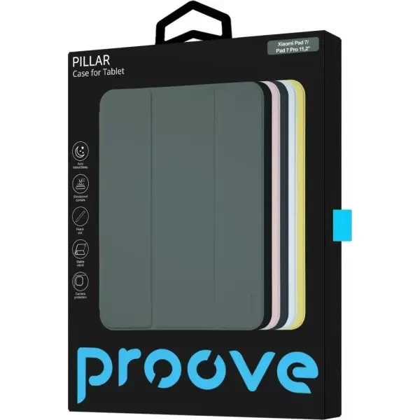 Чохол-книжка Proove Pillar Case для Xiaomi Pad 7/Pad 7 Pro Pink Sand (PCPTXM07PR28) 2