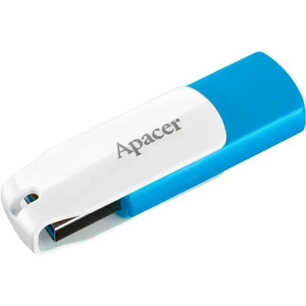Флеш пам'ять APACER AH357 128GB USB 3.2 Blue/White (AP128GAH357U-1) 2