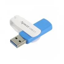 Флеш пам'ять APACER AH357 64GB Blue/White (AP64GAH357U-1)