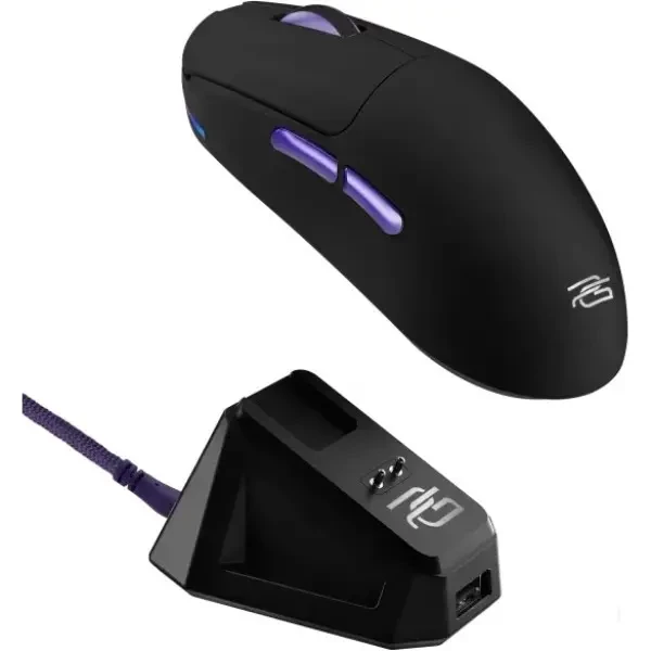 Мишка Proove Gaming Superfight Wireless with charging dock Black/Purple (WMSW00122001) 3