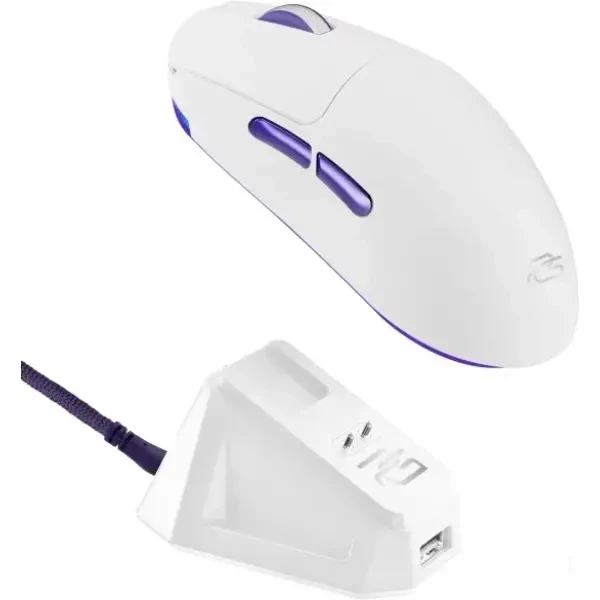 Мишка Proove Gaming Superfight Wireless with charging dock White/Purple (WMSW00122002) 3
