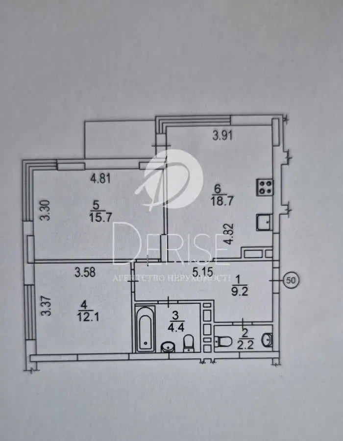 2-к квартира Київ, Подільський, Родини Крістерів 14б 4