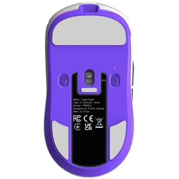 Мишка Proove Gaming Superfight Wired White/Purple (GMSW00102002) 4