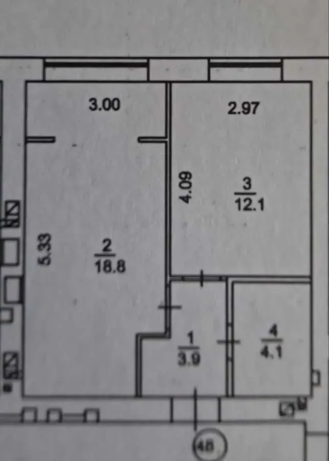 1-к квартира Бучанський, Ірпінь, Сингаївського Миколи 6Б 15