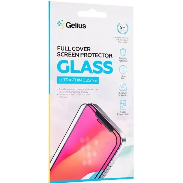 Захисне скло Gelius Full Cover Ultra-Thin 0.25mm для Samsung S25 Plus S936 Black