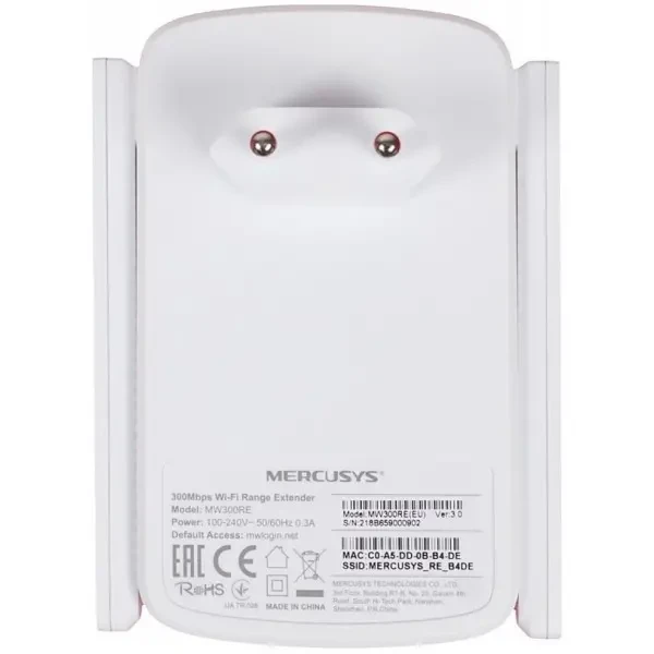 Ретранслятор Mercusys MW300RE 8