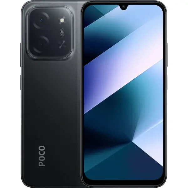 Смартфон Xiaomi Poco C85 8/256GB Black (with Adapter) UA