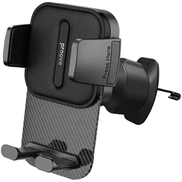 Автомобільний тримач Proove Carbon Clamp Air Outlet Car Mount Black (CHCNA0000001)