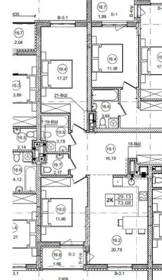 Продаж 2-кім. квартири 75 м.кв., в. Зелена 3