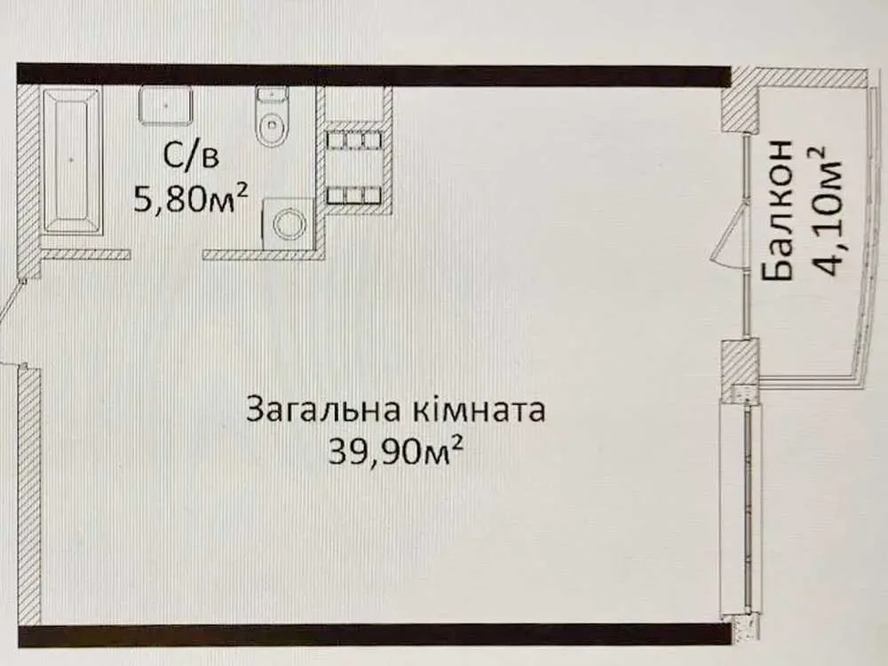 1-к квартира Одеса, Приморський, пр.Гагарина 19 7