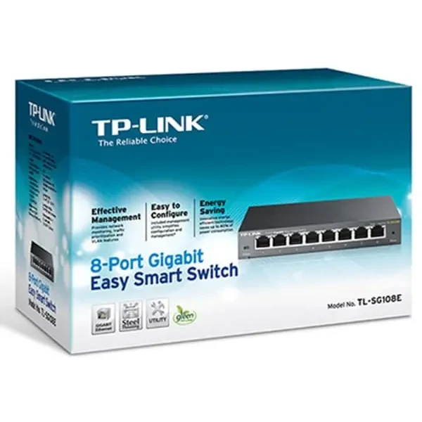 Комутатор TP-Link TL-SG108E 2