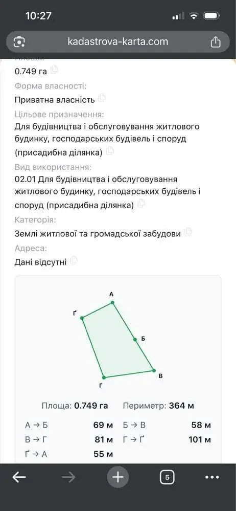 ділянка під житлову забудову Обухівський, Старі Безрадичі, Капустяна 5