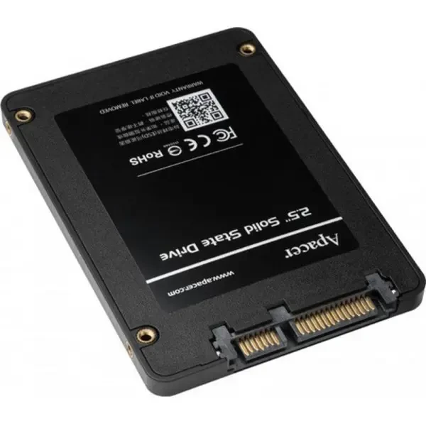 Накопичувач SSD 256GB Apacer AS350X 2.5 SATAIII 3D TLC (AP256GAS350XR-1) 4