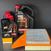 Комплект для ТО Motul 5w30 Ford Mustang (5.0) 13-14 (Масло 8л, фільтр масляний, фільтр повітряний, фільтр салону вугільний) Комплект для ТО Motul 5w30 Ford Mustang (5.0) 13-14 (Масло 8л, фільтр масляний, фільтр повітряний, фільтр салону вугільний)