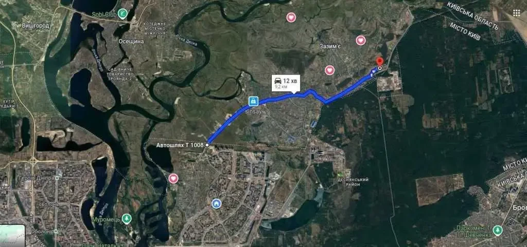 ділянка під житлову забудову Броварський, Зазим`я, лісова 5