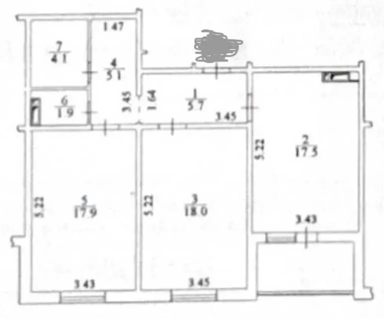 2-к квартира Київ, Оболонський, Балтійський 5 20