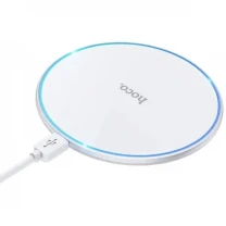 Бездротовий зарядний пристрій Hoco CW6 Pro Easy 15W White