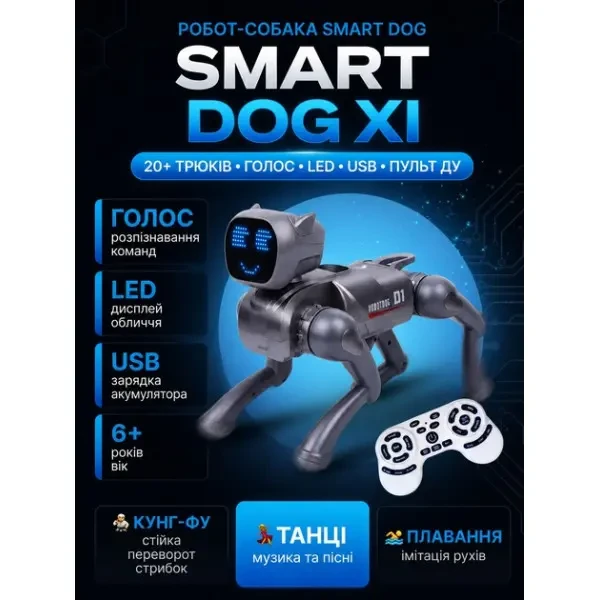 DM Іграшка Smart Dog XI Gray 2