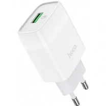Мережевий зарядний пристрій Hoco C72Q Glorious QC3.0 White