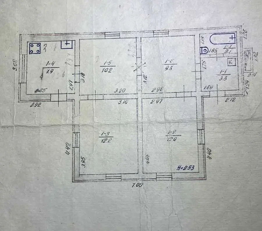 4-к будинок Солонянський, Василівка, Увлаховича 9