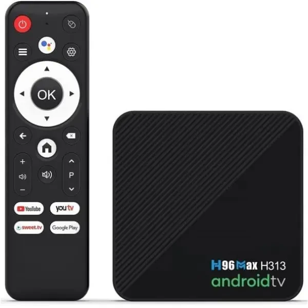 DM ТВ-приставка H96 Max 2GB/16GB Black (H313)