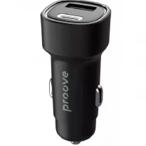 Автомобільний зарядний пристрій Proove Flash 30W (Type-C + USB) Black (CCFL30111201)